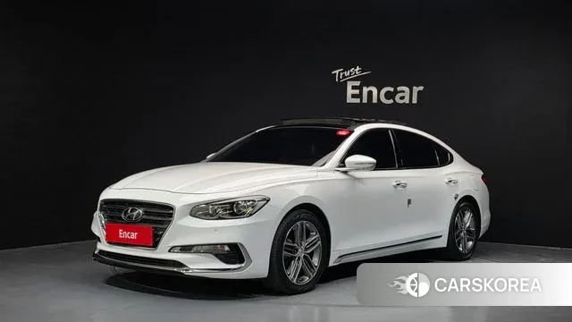 Hyundai Grandeur IG 2018 Белый из Кореи