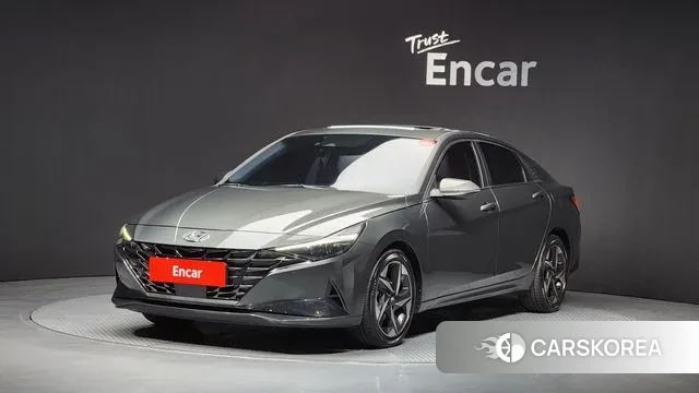 Hyundai Avante (CN7) 2020 Серый из Кореи