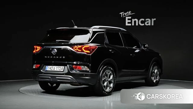 Ssangyong Beautiful Korando 2019 Черный из Кореи