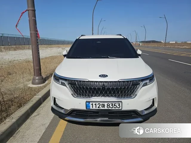 Kia Carnival 4th generation 2020 Белый из Кореи