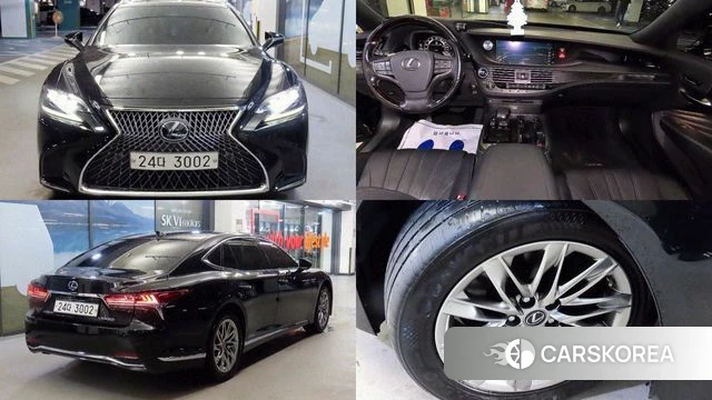 Lexus LS500h 5th generation 2018 Черный из Кореи