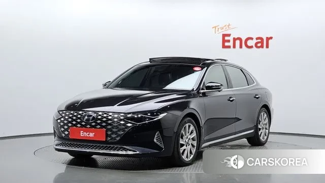 Hyundai The New Grandeur IG Hybrid 2020 Серый из Кореи