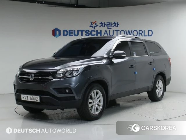 Ssangyong Rexton Sports 2018 Серый из Кореи
