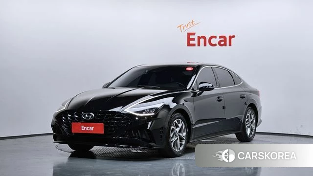 Hyundai Sonata (DN8) 2022 Черный из Кореи