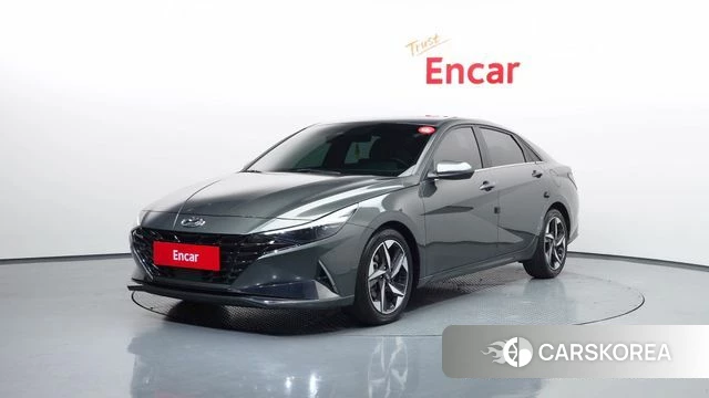 Hyundai Avante (CN7) 2021 Серый из Кореи
