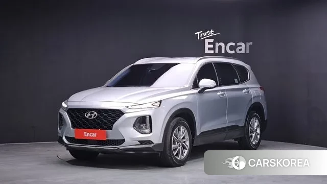 Hyundai Santa Fe TM 2018 Серебряный из Кореи