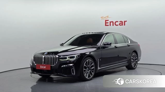 BMW 7 Series (G11) 2022 Черный из Кореи