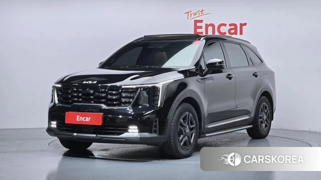 Kia The New Sorento 4th Generation 2024 Черный из Кореи