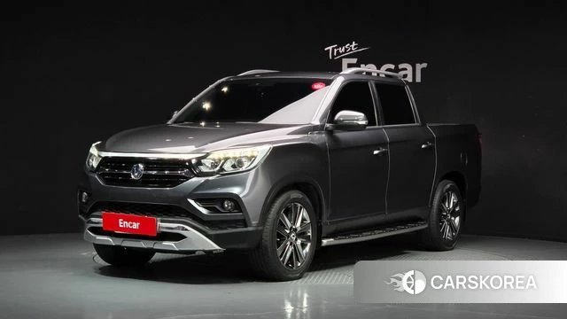 Ssangyong Rexton Sports 2018 Серый из Кореи