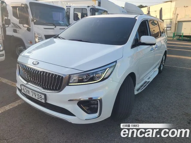 Kia The New Carnival 2018 Белый из Кореи