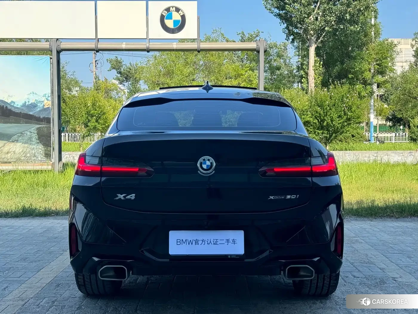BMW X4 2024 Черный из Китая