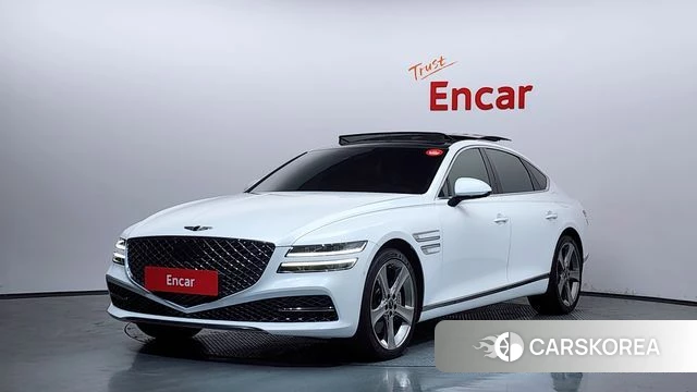 Genesis G80 (RG3) 2021 Белый из Кореи