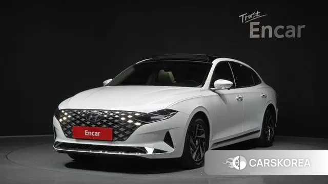 Hyundai The New Grandeur IG Hybrid 2022 Белый из Кореи