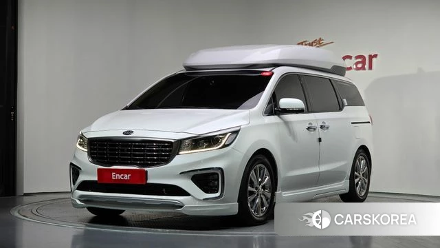 Kia The New Carnival 2019 Белый из Кореи