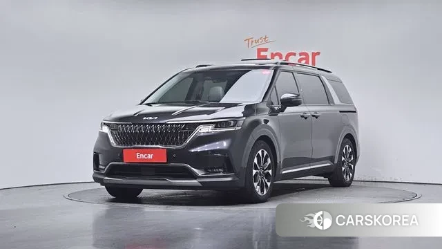 Kia Carnival 4th generation 2023 Серый из Кореи