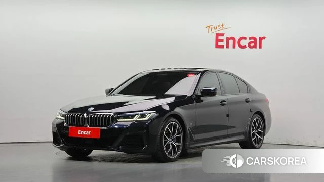 BMW 5 Series (G30) 2023 Черный из Кореи