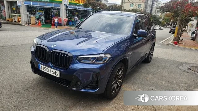 BMW X3 (G01) 2022 Синий из Кореи