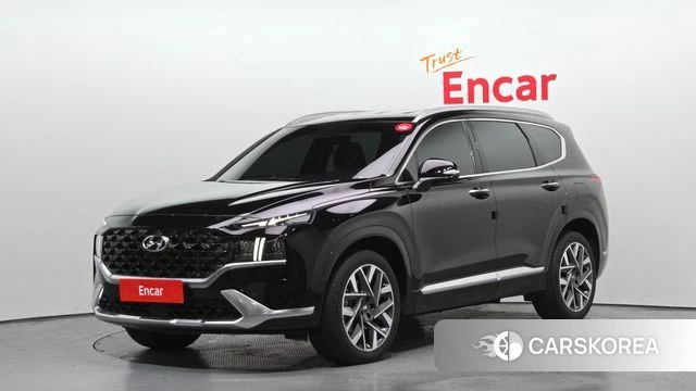Hyundai The New Santa Fe 2021 Черный из Кореи