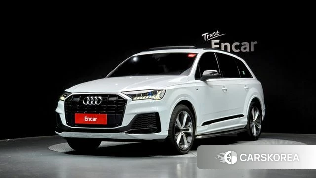 Audi Q7 (4M) 2023 Белый из Кореи
