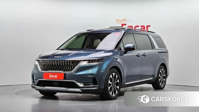Kia Carnival 4th generation 2020 Синий из Кореи