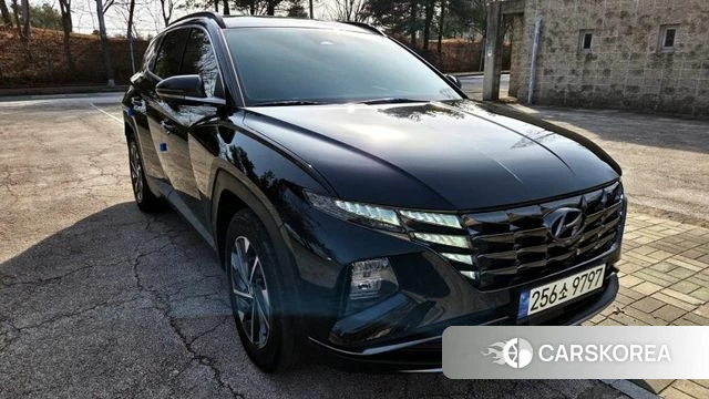 Hyundai Tucson Hybrid (NX4) 2021 Черный из Кореи