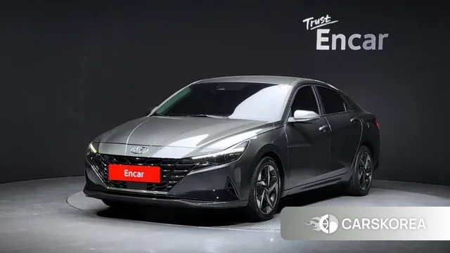 Hyundai Avante (CN7) 2021 Серый из Кореи