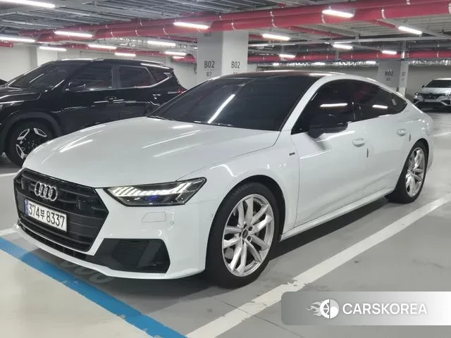 Audi A7 (4K) 2023 Белый из Кореи