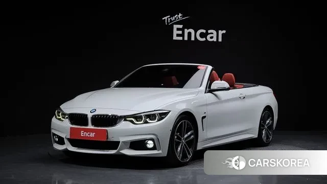 BMW 4 Series (F32) 2018 Белый из Кореи