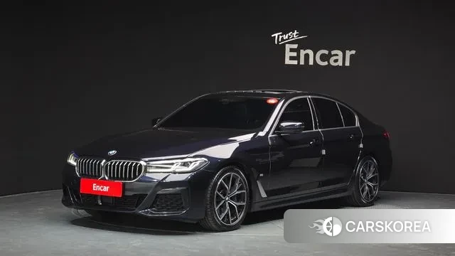 BMW 5 Series (G30) 2023 Черный из Кореи