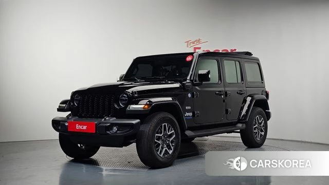 Jeep Wrangler (JL) 2022 Черный из Кореи