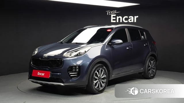 Kia Sportage 4th Generation 2018 Синий из Кореи