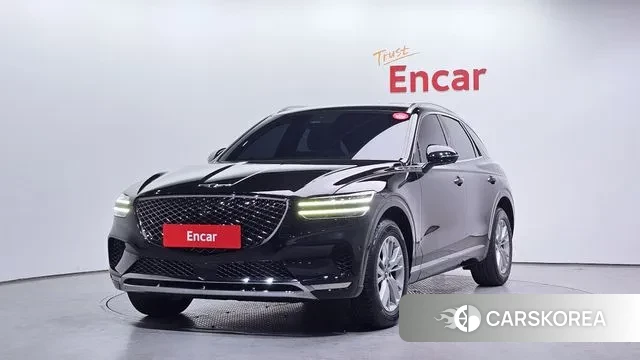 Genesis GV70 2021 Черный из Кореи