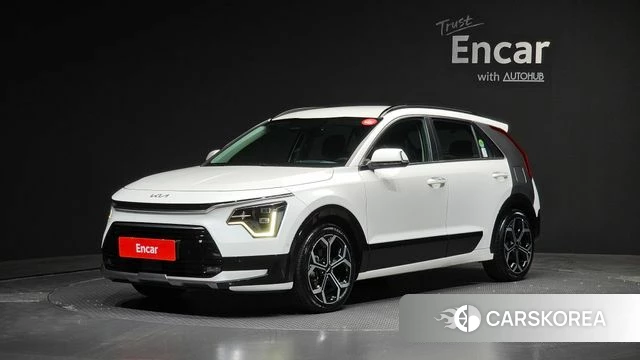 Kia Di Ol Nu Niro 2022 Белый из Кореи