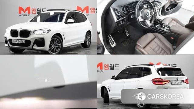 BMW X3 (G01) 2019 Белый из Кореи