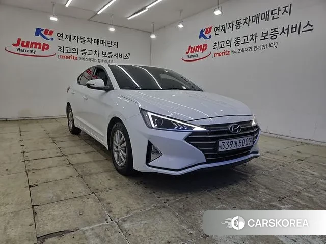Hyundai The New Avante AD 2019 Белый из Кореи