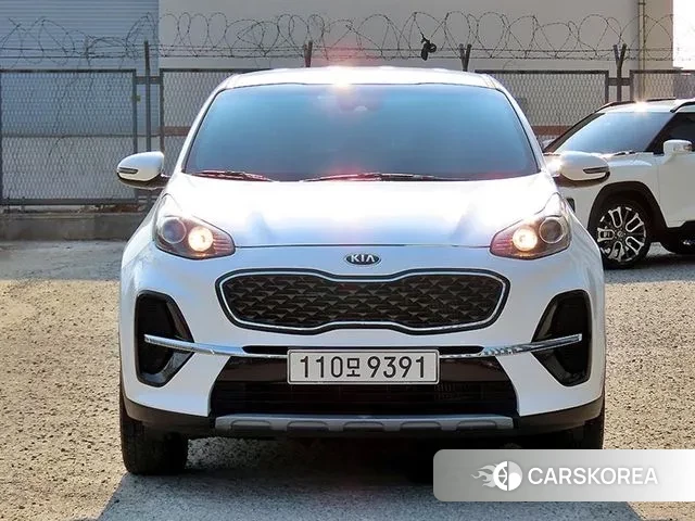 Kia Sportage The Bold 2021 Белый из Кореи