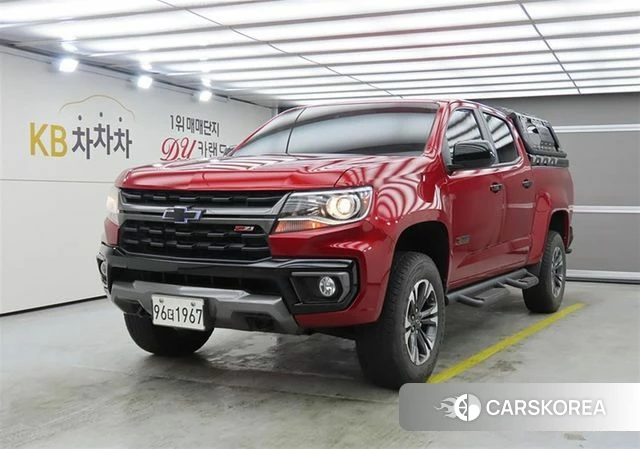 Chevrolet (GM Daewoo) Real New Colorado 2020 Красный из Кореи