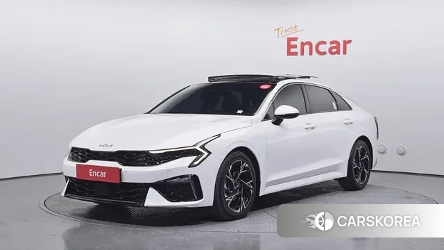 Kia The New K5 3rd generation 2023 Белый из Кореи
