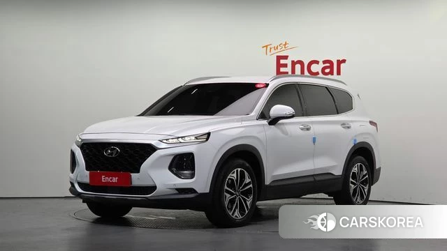 Hyundai Santa Fe TM 2018 Белый из Кореи