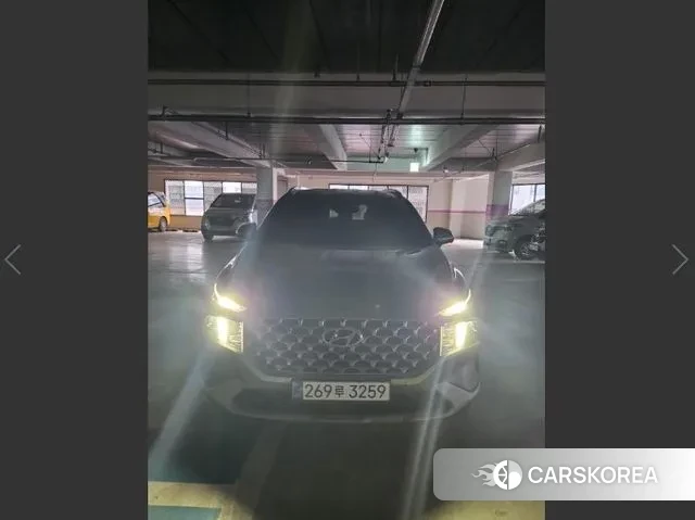 Hyundai The New Santa Fe 2022 Серый из Кореи