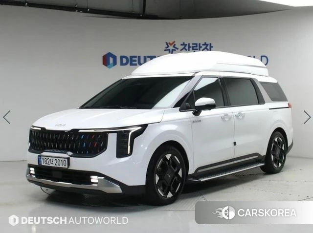 Kia The New Carnival 4th Generation 2024 Белый из Кореи