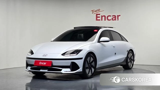 Hyundai Ionic 6 2022 Белый из Кореи