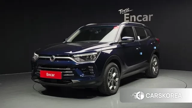Ssangyong Beautiful Korando 2020 Синий из Кореи