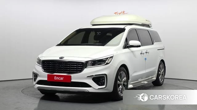 Kia The New Carnival 2018 Белый из Кореи