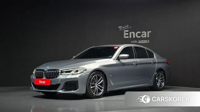 BMW 5 Series (G30) 2023 Серый из Кореи