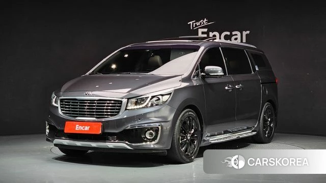 Kia All New Carnival 2018 Серый из Кореи