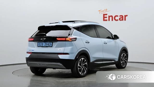 Chevrolet (GM Daewoo) Bolt EUV 2022 Небесно-голубой из Кореи