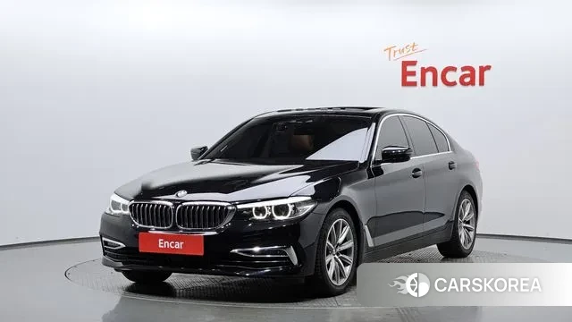 BMW 5 Series (G30) 2019 Черный из Кореи
