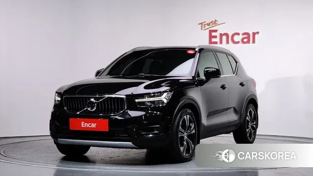 Volvo XC40 2020 Черный из Кореи