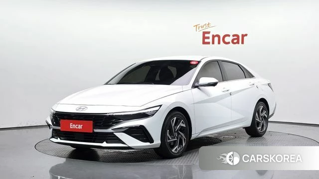 Hyundai The New Avante (CN7) 2025 Белый из Кореи
